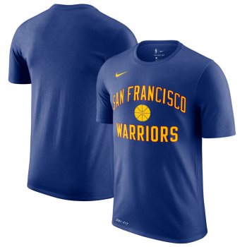Golden State Warriors Nike Hardwood Classics Performance T-Shirt Royal