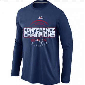 Nike Patriots D.Blue Long Sleeve Men T-Shirts02