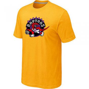 Toronto Raptors Big & Tall Primary Logo Yellow NBA T-Shirt
