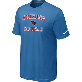 Arizona Cardinals Heart & Soul T-Shirt light Blue