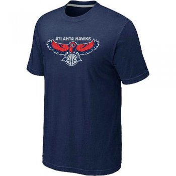 Atlanta Hawks Big & Tall Primary Logo D.Blue NBA T-Shirt