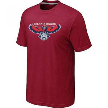 Atlanta Hawks Big & Tall Primary Logo Red NBA T-Shirt