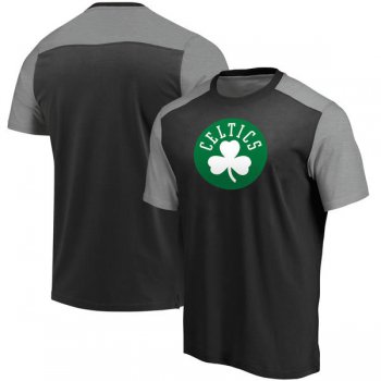 Boston Celtics Big & Tall Iconic T-Shirt - BlackHeathered Gray