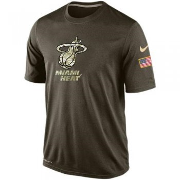Miami Heat Salute To Service Nike Dri-FIT T-Shirt
