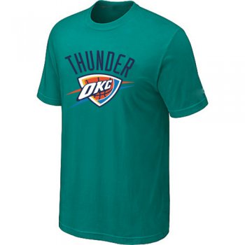 Oklahoma City Thunder Big & Tall Primary Logo Green NBA T-Shirt