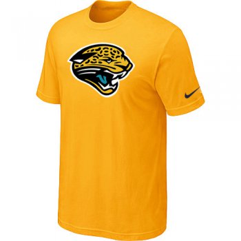 Jacksonville Jaguars Sideline Legend Authentic Logo T-Shirt Yellow
