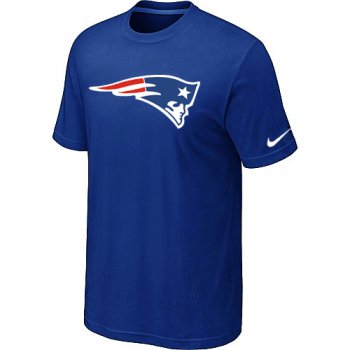 New England Patriots Sideline Legend Authentic Logo T-Shirt Blue