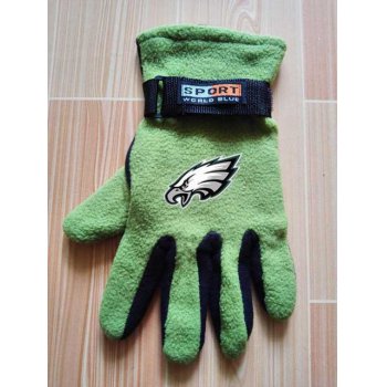 Philadelphia Eagles NFL Adult Winter Warm Gloves Green