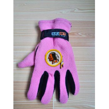 Washington Redskins NFL Adult Winter Warm Gloves Pink