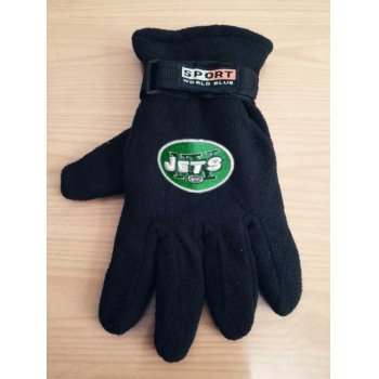 New York Jets NFL Adult Winter Warm Gloves Black