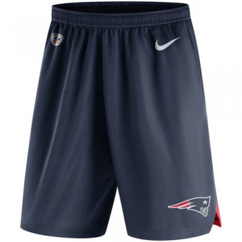 Men's New England Patriots Nike Navy Knit Performance Shorts