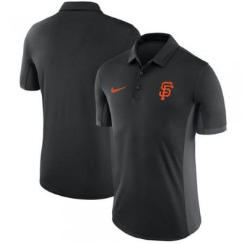 Men's San Francisco Giants Nike Black Franchise Polo