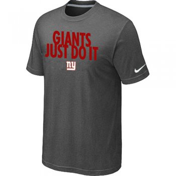 NFL New York Giants Just Do It D.Grey T-Shirt