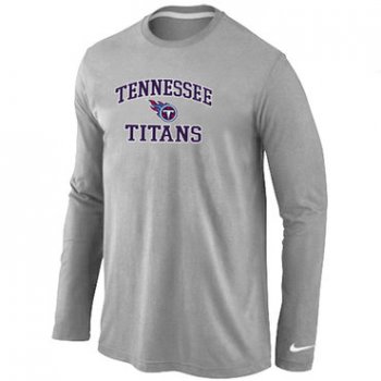 Nike Tennessee Titans Heart & Soul Long Sleeve T-Shirt Grey