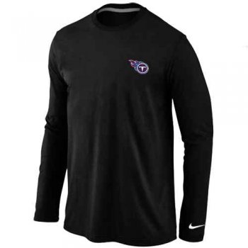Tennessee Titans Logo Long Sleeve T-Shirt Black