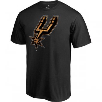 Men's San Antonio Spurs Black Hardwood T-Shirt