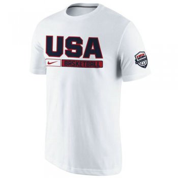 Team USA Basketball Nike Practice T-Shirt White