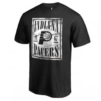 Men's Indiana Pacers Fanatics Branded Black Court Vision T-Shirt