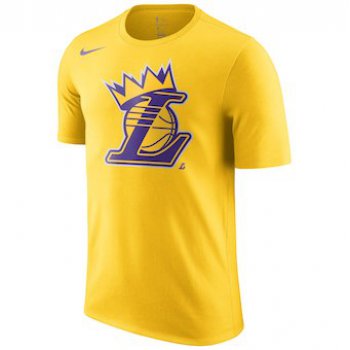 Men's Los Angeles Lakers Nike Gold Crown T-Shirt