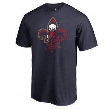 Men's New Orleans Pelicans Fanatics Branded Navy X-Ray T-Shirt