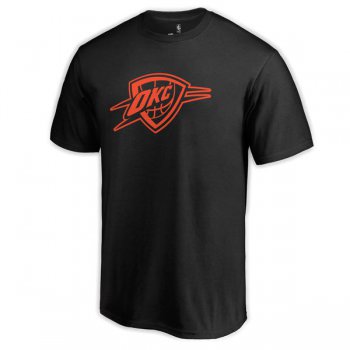 Men's Oklahoma City Thunder Fanatics Branded Black Taylor T-Shirt