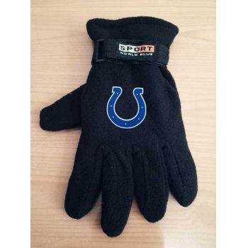 Indianapolis Colts NFL Adult Winter Warm Gloves Black