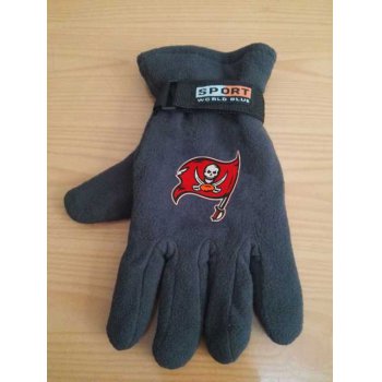 Tampa Bay Buccaneers NFL Adult Winter Warm Gloves Dark Gray