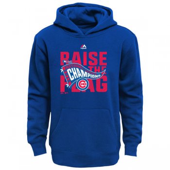 Chicago Cubs Royal 2016 World Series Champions Men's Pullover Hoodie1