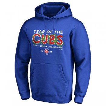 Chicago Cubs Royal 2016 World Series Champions Men's Pullover Hoodie5