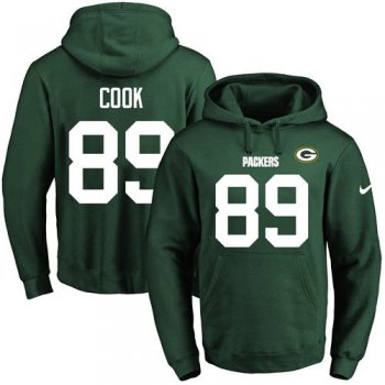 Nike Packers #89 Jared Cook Green Name & Number Pullover NFL Hoodie