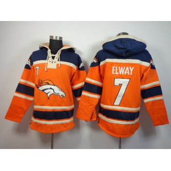 Denver Broncos #7 John Elway 2014 Orange Hoodie