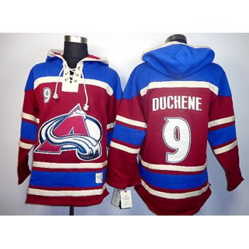 Old Time Hockey Colorado Avalanche #9 Matt Duchene Red Hoodie