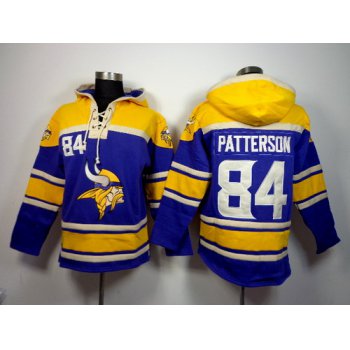 Minnesota Vikings #84 Cordarrelle Patterson 2014 Purple Hoodie