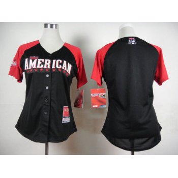 Women's American League 2015 MLB All-Star Black Cool Base Jersey