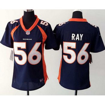 Women's Denver Broncos #56 Shane Ray Navy Blue Alternate NFL Nike Game Jersey