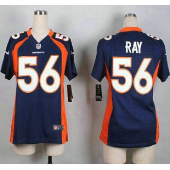 Women's Denver Broncos #56 Shane Ray Nike Blue Game Jersey