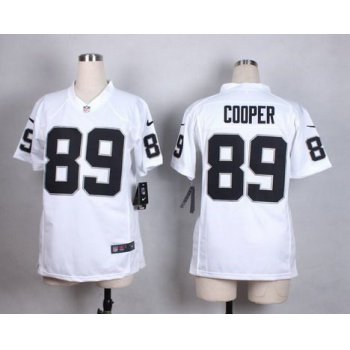 Women's Oakland Raiders #89 Amari Cooper Nike White Game Jersey