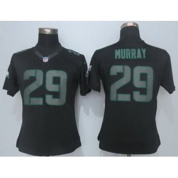 Women's Philadelphia Eagles #29 DeMarco Murray Nike Black Impact Limited Jersey