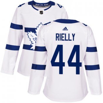 Adidas Toronto Maple Leafs #44 Morgan Rielly White Authentic 2018 Stadium Series Women's Stitched NHL Jersey