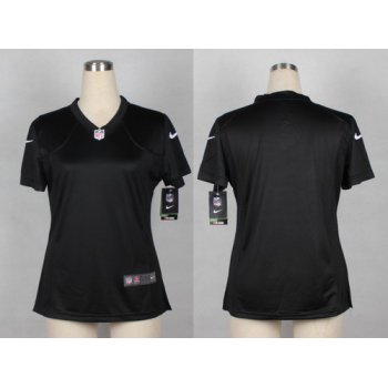 Nike Oakland Raiders Blank Black Game Womens Jersey