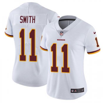 Women's Nike Washington Redskins #11 Alex Smith White Stitched NFL Vapor Untouchable Limited Jersey