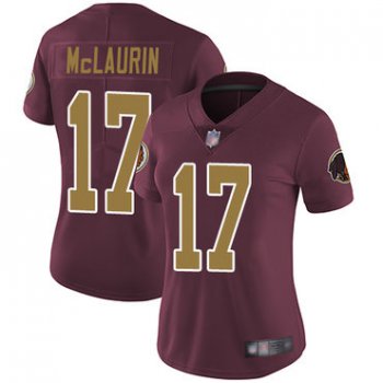 Redskins #17 Terry McLaurin Burgundy Red Alternate Women's Stitched Football Vapor Untouchable Limited Jersey