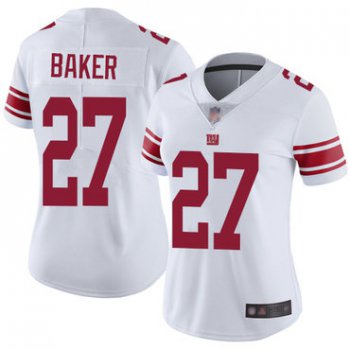 Giants #27 Deandre Baker White Women's Stitched Football Vapor Untouchable Limited Jersey
