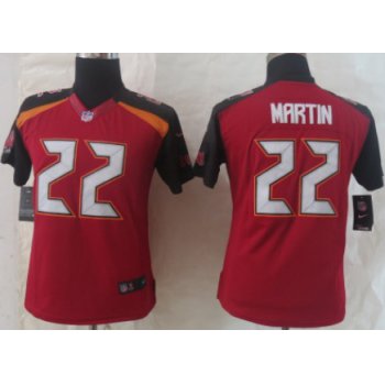 Nike Tampa Bay Buccaneers #22 Doug Martin 2014 Red Limited Womens Jersey