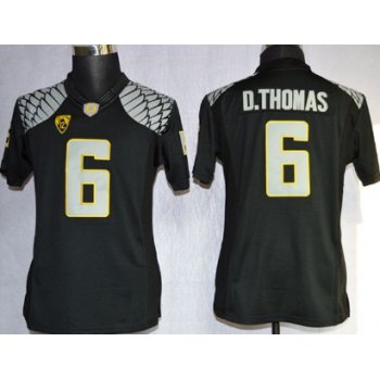 Oregon Ducks #6 DeAnthony Thomas 2013 Black Limited Womens Jersey
