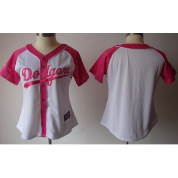 Los Angeles Dodgers Blank 2012 Fashion Womens by Majestic Athletic Jersey