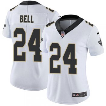 Nike Saints #24 Vonn Bell White Women's Stitched NFL Vapor Untouchable Limited Jersey