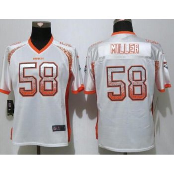 Women's Denver Broncos #58 Von Miller White Drift Fashion NFL Nike Jersey