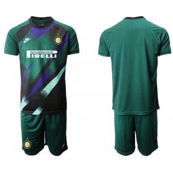 2020-21 Inter Milan Dark Green Goalkeeper Soccer Jersey