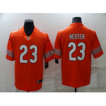 Men's Chicago Bears #23 Devin Hester Orange Vapor Limited 2020 NFL Draft Jersey